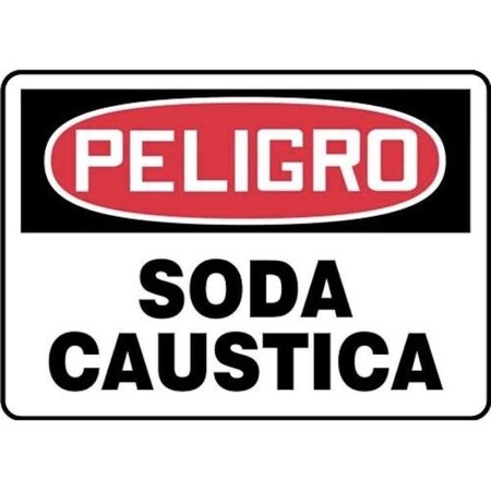 Accuform OSHA DANGER Safety Sign CAUSTIC SHMCHG006XL SHMCHG006XL